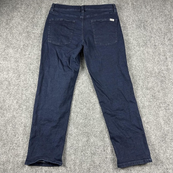 L.L.Bean Jeans Mens 33x29 Blue Standard Fit Straight Stretch Denim Pants Casual - Picture 4 of 7